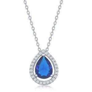 N028205 - Sterling Silver and Cubic Zirconia Necklace