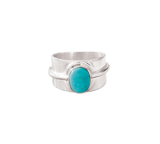 R054010 - Sterling Silver/Turquoise Ring