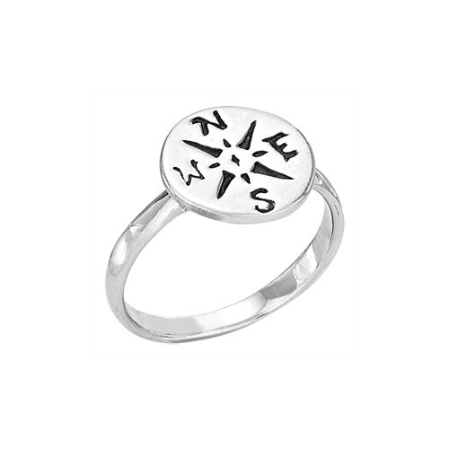 R054025 - Sterling Silver/Compass